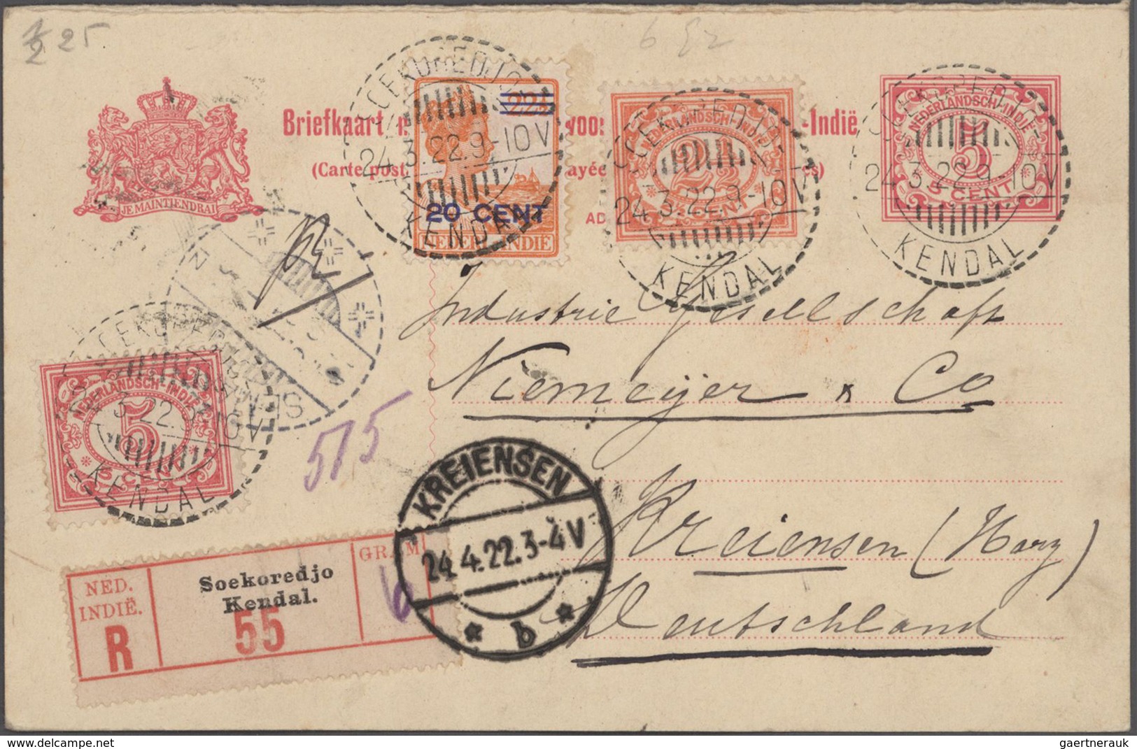 Niederländische Kolonien: 1873/1940 Specialized Collection In An Ancient Album With Ca. 420 Unused A - India Holandeses