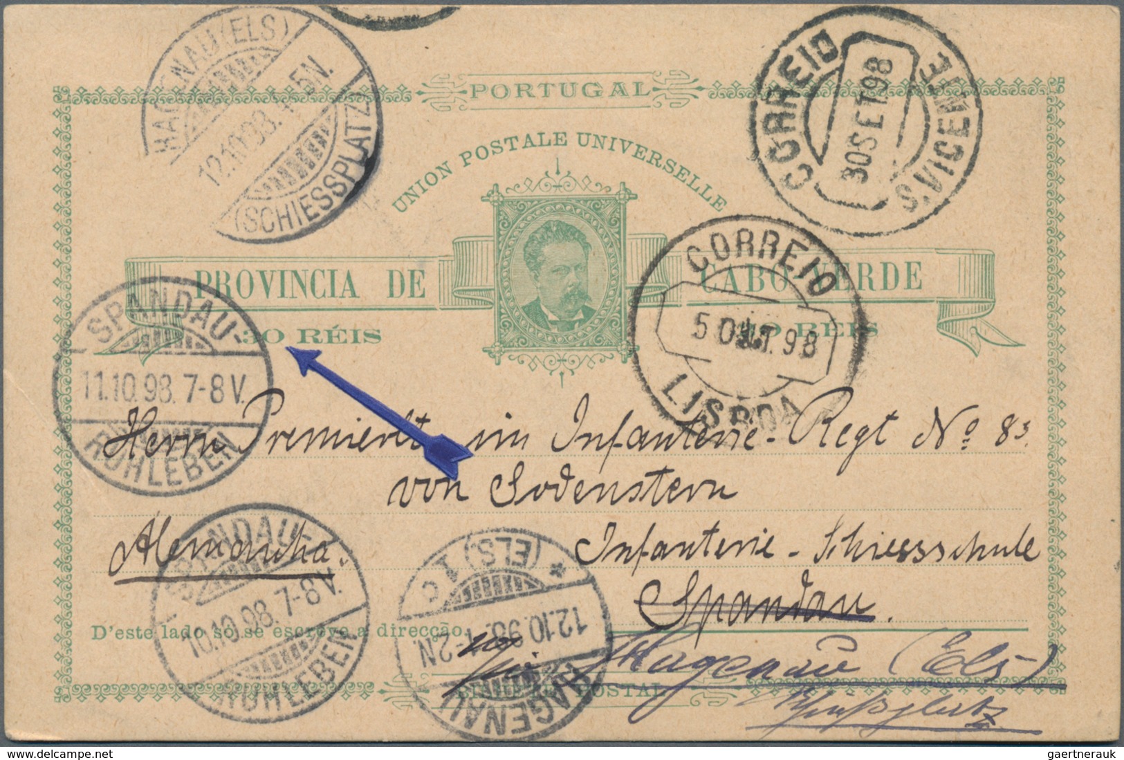 Portugiesische Kolonien: 1877/1910, Highly Specialised Collection Containing More Than 80 Stationery - Otros & Sin Clasificación