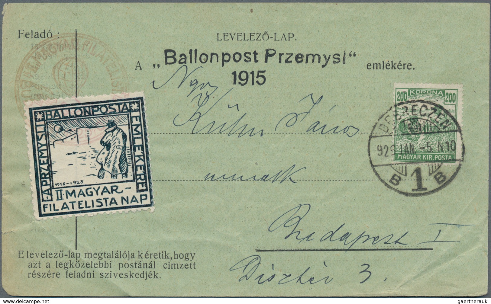 Ballonpost: 1871/1983, Collection Of Apprx. 58 Covers/cards, Comprising Flown Ballon Mail (incl. 187 - Fesselballons