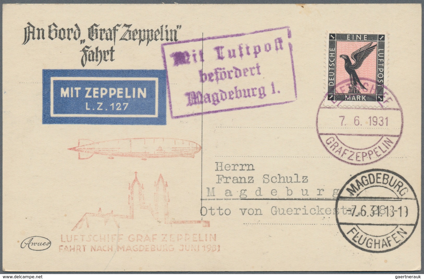 Flugpost Deutschland: 1912/1953, Sammlung von ca. 120 Briefen und Karten, meist Deutschland und etwa