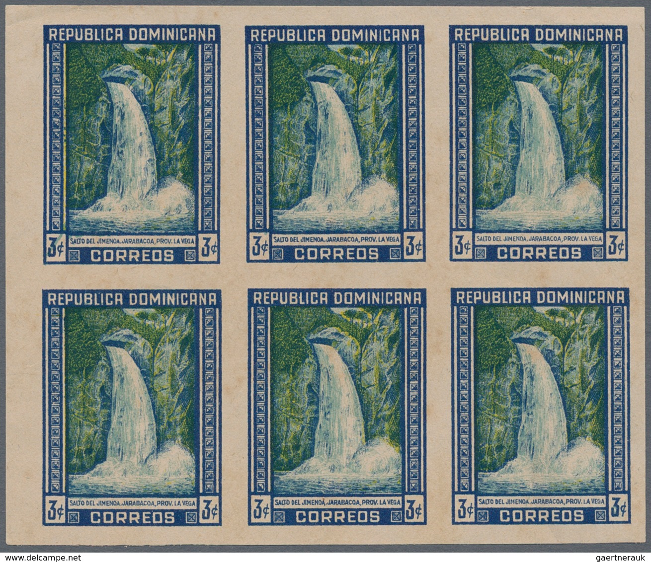 Thematische Philatelie: 1936/2005, Dominican Republic. Large Stock Of Imperforate Proof Progressive - Sin Clasificación