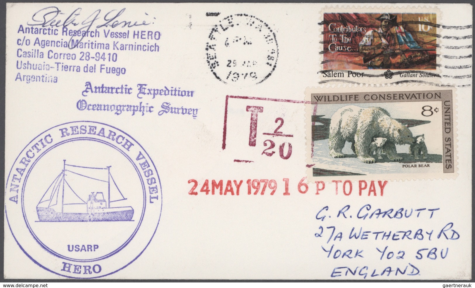 Thematik: Antarktis / Antarctic: 1957/2002 (ca.), U.S. ANTARCTIC RESEARCH, Collection Of Apprx. 400 - Sonstige & Ohne Zuordnung