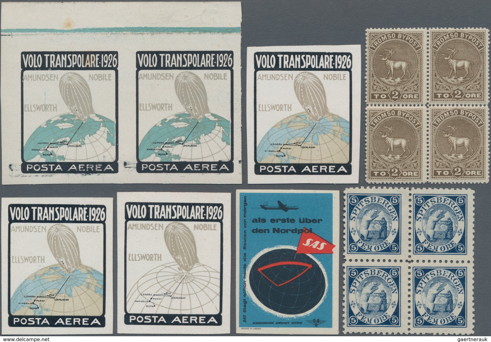 Thematik: Arktis / Arctic: 1910/1960 (ca.), Nordkap/Arctic/North Pole, A Fine Selection Of 50 Relate - Autres & Non Classés