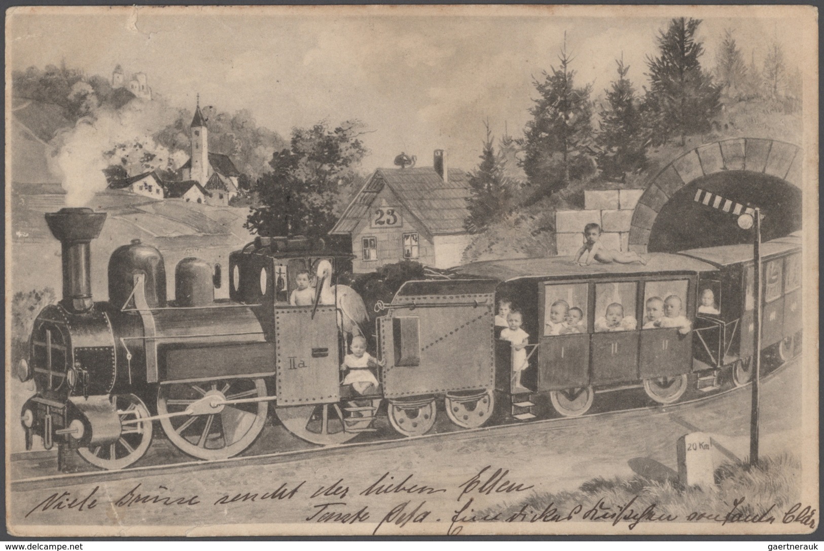 Thematik: Eisenbahn / Railway: 1900/2010 (ca.), Mainly From 1960s, Enormous Collecion/accumulation O - Trenes