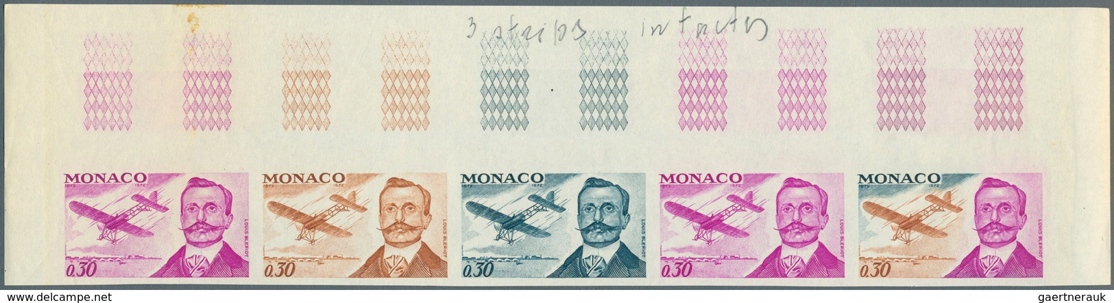 Thematik: Flugzeuge, Luftfahrt / Airoplanes, Aviation: 1972/1977, Colour Proofs Of Airmail/Space Iss - Vliegtuigen