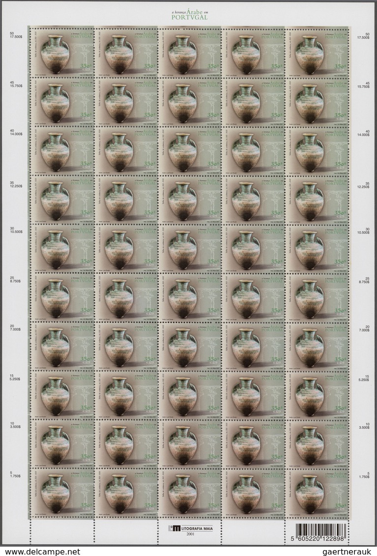 Thematik: Geschichte, Kultur / History, Culture: 2001, Portugal: Arab Cultural Heritage, Complete Se - Autres & Non Classés