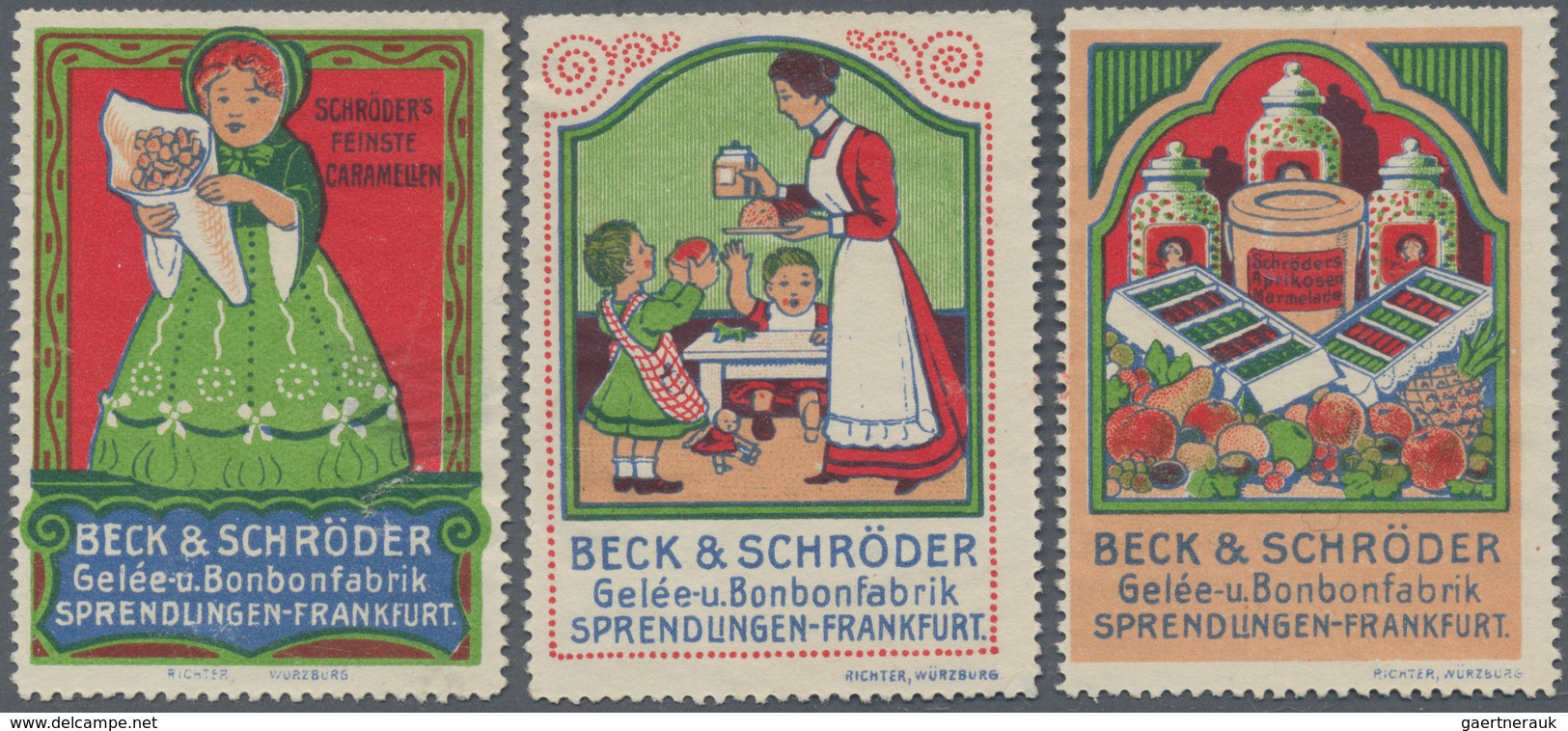Thematik: Nahrung-Schokolade / Food-chocolate: From 1898 On. Collection On The CHOCOLATE Topic With - Ernährung
