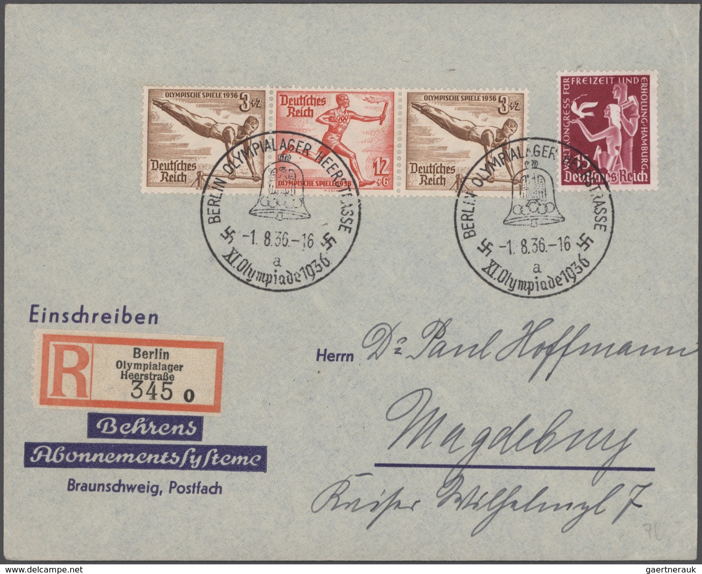 Thematik: Olympische Spiele / olympic games: 1896/1960(ca.), OLYMPIC GAMES, fine collection of speci