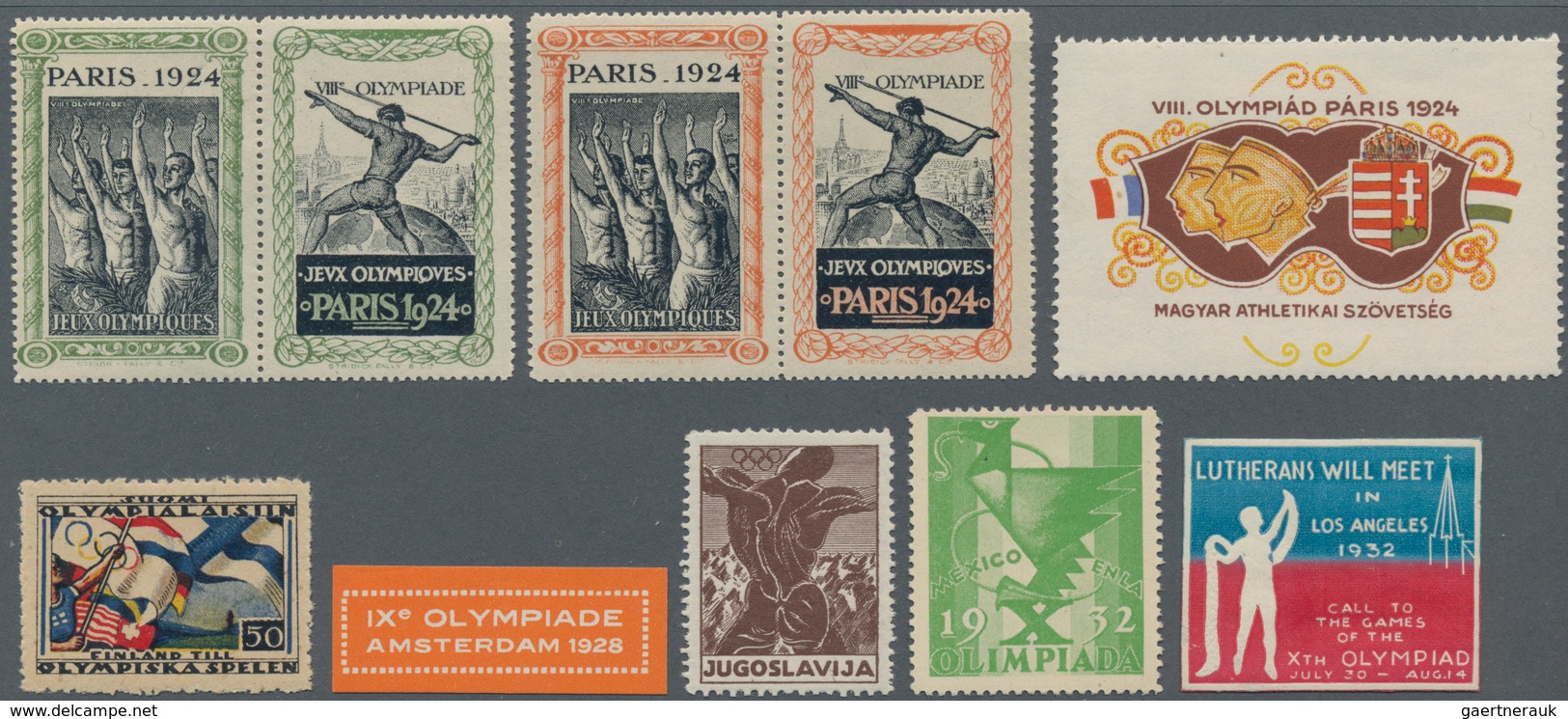 Thematik: Olympische Spiele / Olympic Games: 1896/2008, Collection Starts With The Two Greece 1896 A - Sonstige & Ohne Zuordnung