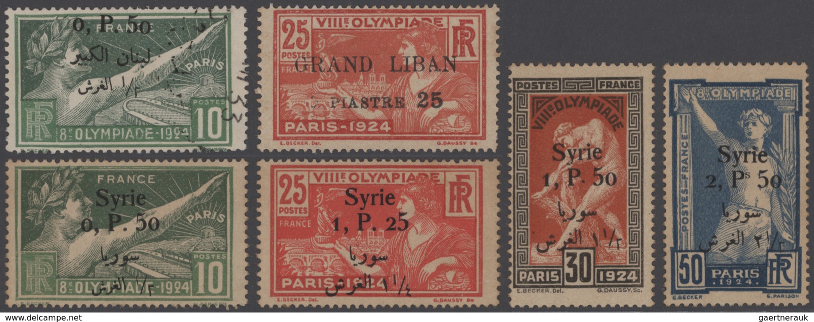 Thematik: Olympische Spiele / Olympic Games: 1912-1980's: Several Stamps, Covers And Postcards, Few - Autres & Non Classés