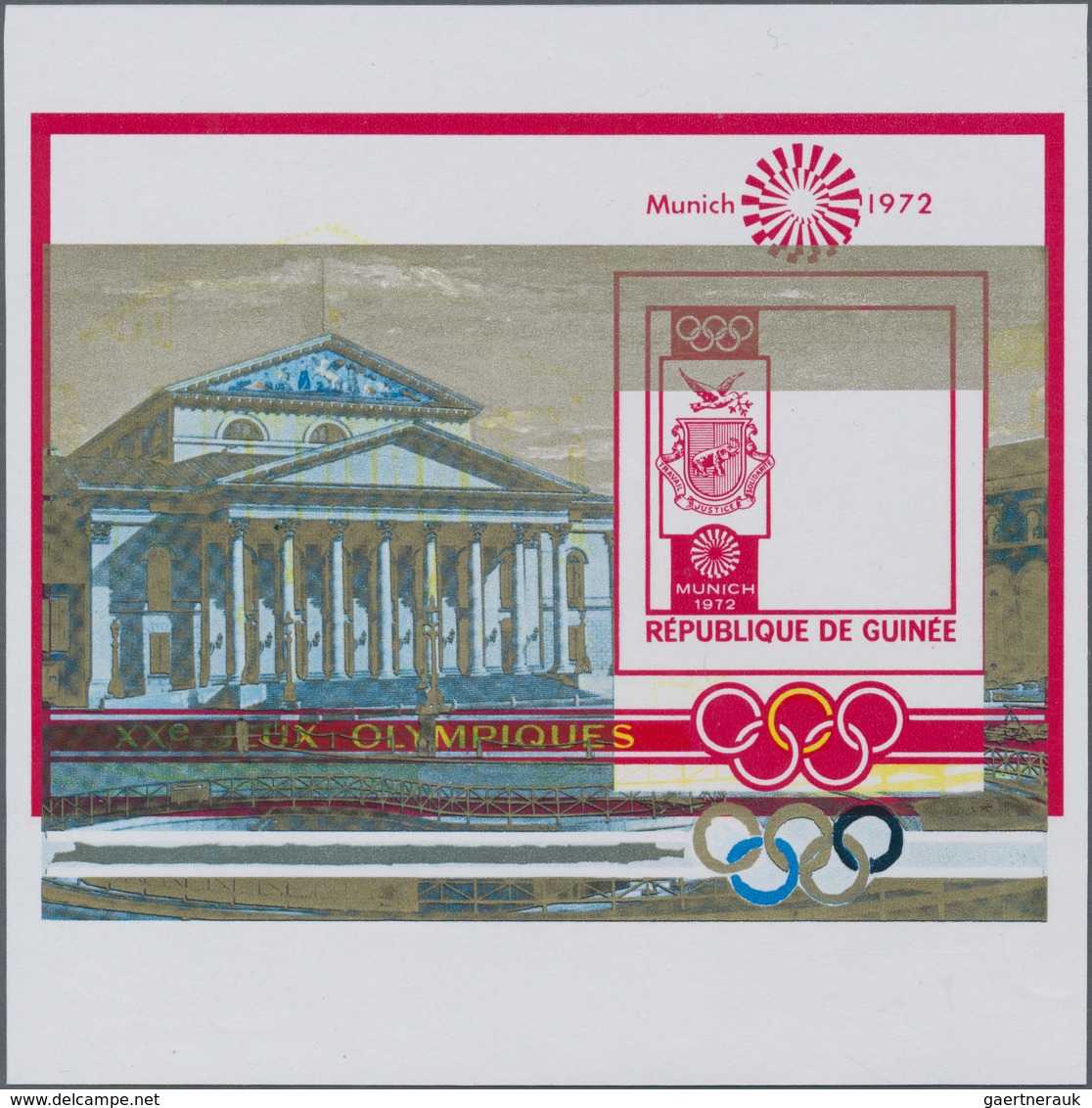 Thematik: Olympische Spiele / Olympic Games: 1940-88: Collection Of About 170 Progressive Proofs Of - Sonstige & Ohne Zuordnung