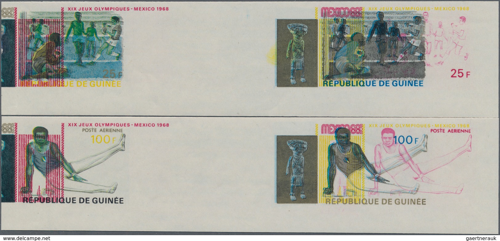 Thematik: Olympische Spiele / Olympic Games: 1940-88: Collection Of About 170 Progressive Proofs Of - Autres & Non Classés