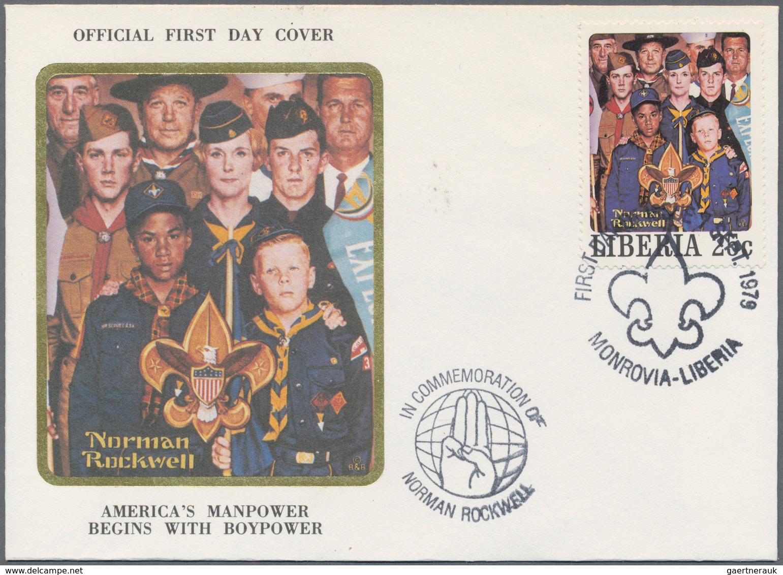 Thematik: Pfadfinder / Boy Scouts: 1940/1980 (ca.), BOY/ GIRL SCOUT, Huge American Dealer's Stock Co - Andere & Zonder Classificatie