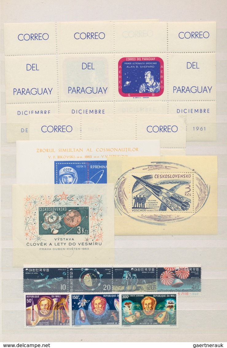 Thematik: Raumfahrt / Astronautics: 1960/1980 (ca.), Comprehensive Collection/accumulation In Two St - Autres & Non Classés