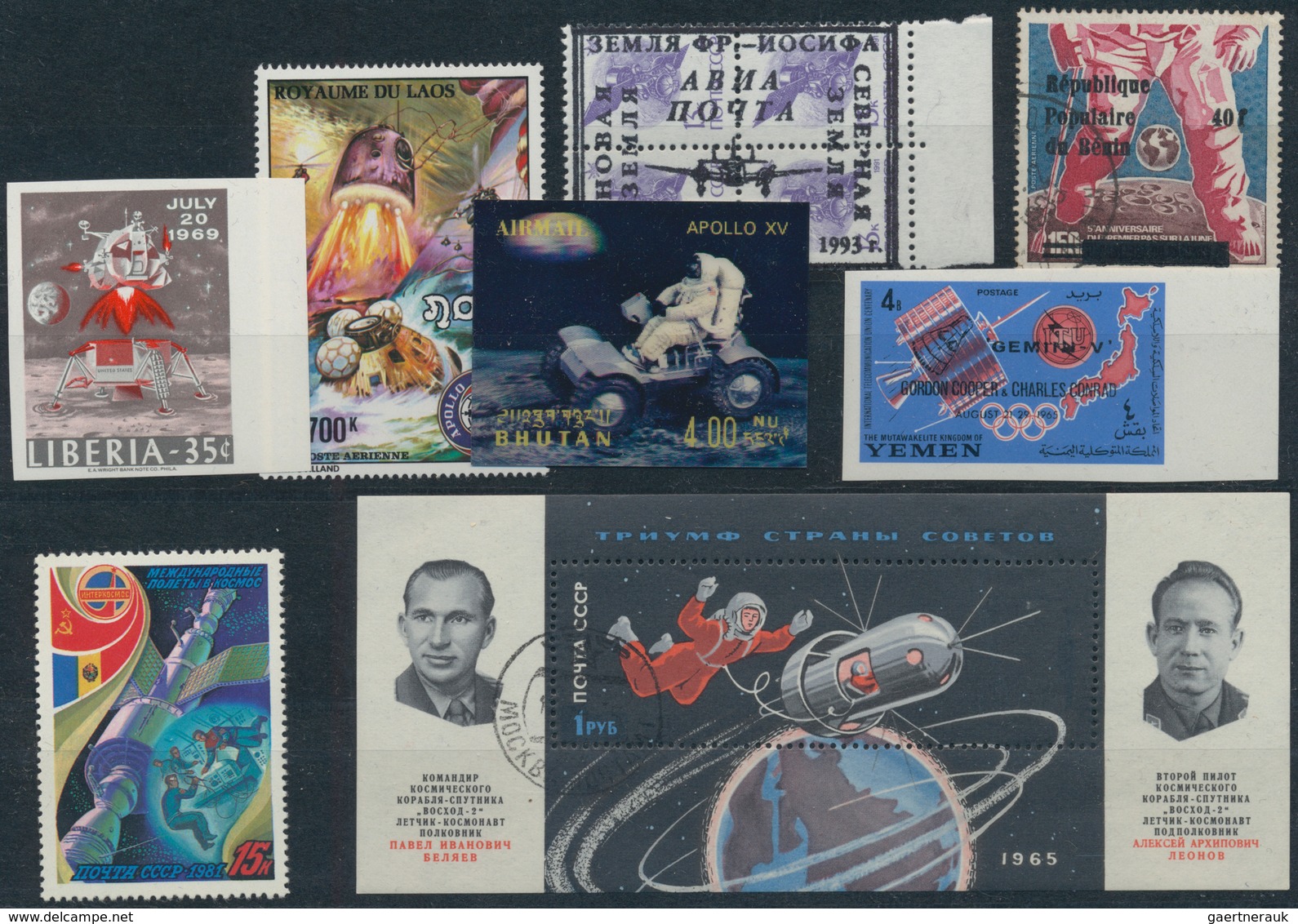 Thematik: Raumfahrt / Astronautics: 1960/1980 (ca.), SPACE/ TRANSPORTATION, Huge American Dealer's S - Autres & Non Classés