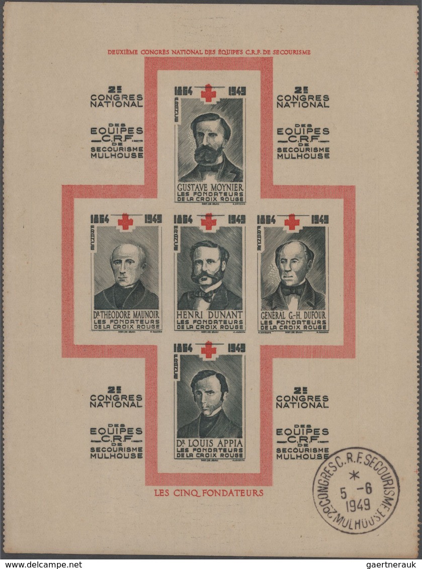 Thematik: Rotes Kreuz / Red Cross: 1918-70 Red Cross & Red Crescent: Group Of Covers And Final Artis - Croix-Rouge