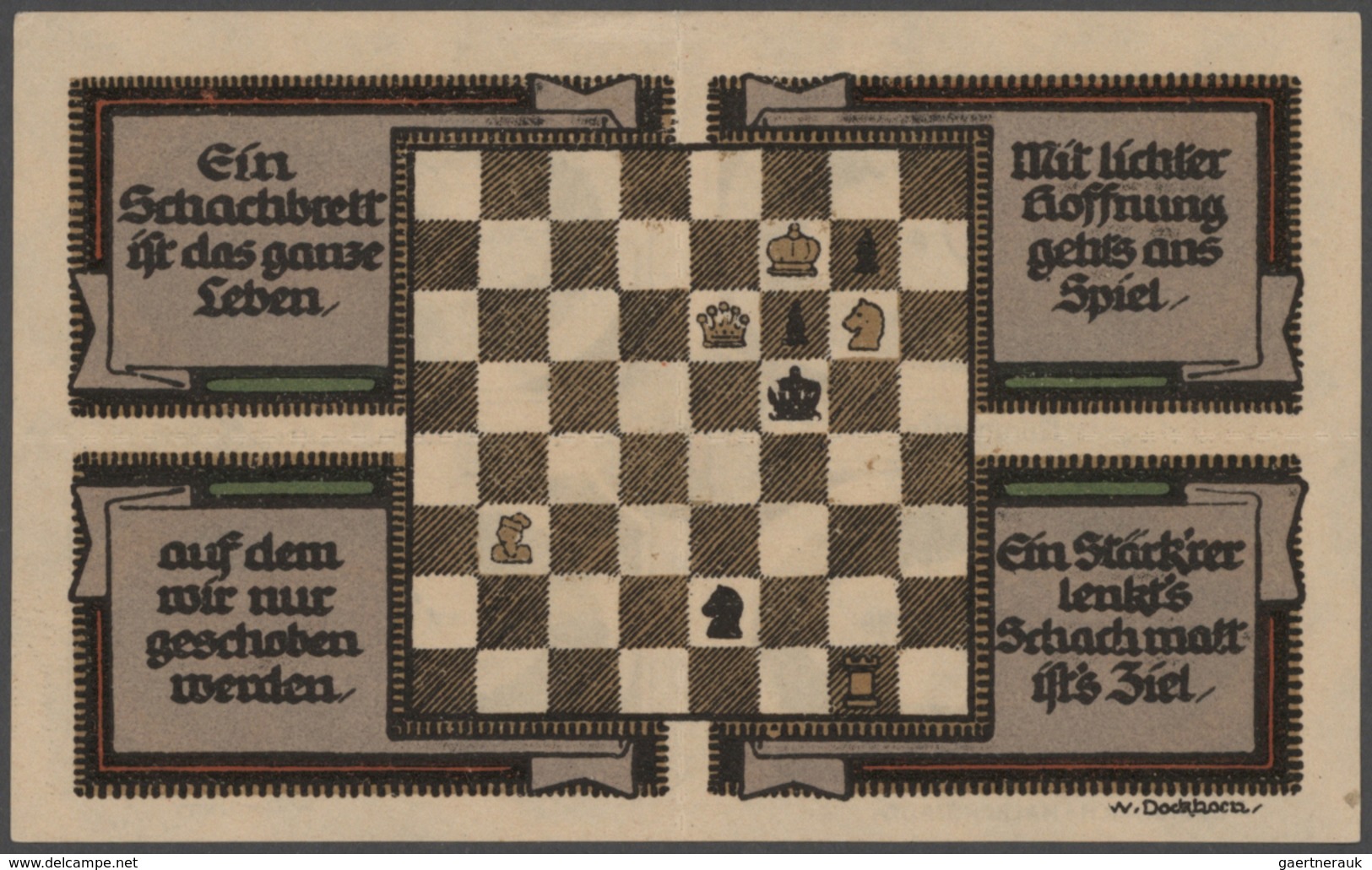 Thematik: Spiele-Schach / games-chess: 1927/2000 (ca.), enormous collection of thematic covers/cards