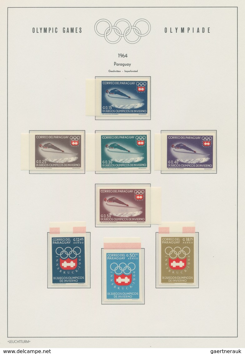 Thematik: Sport / Sport: 1964/1982, Olympic Games And Football World Championship, U/m Collection In - Otros & Sin Clasificación