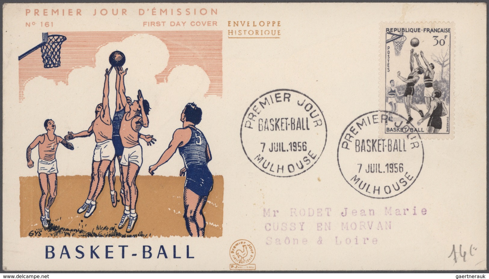 Thematik: Sport-Basketball / Sport-basketball: 1940/2010, (ca.), Huge BASKETBALL Collection "with Al - Basketball