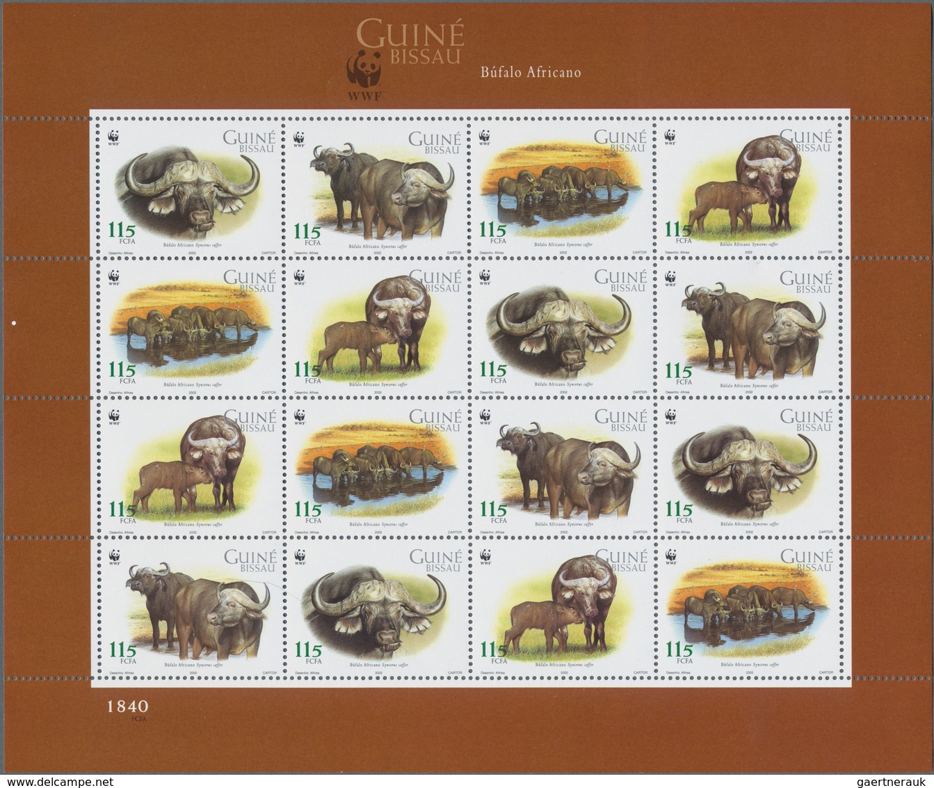 Thematik: Tiere- Exotische Tiere / Animals-exotic Animals: 2002, Guinea-Bissau, Complete Set Of Four - Otros & Sin Clasificación