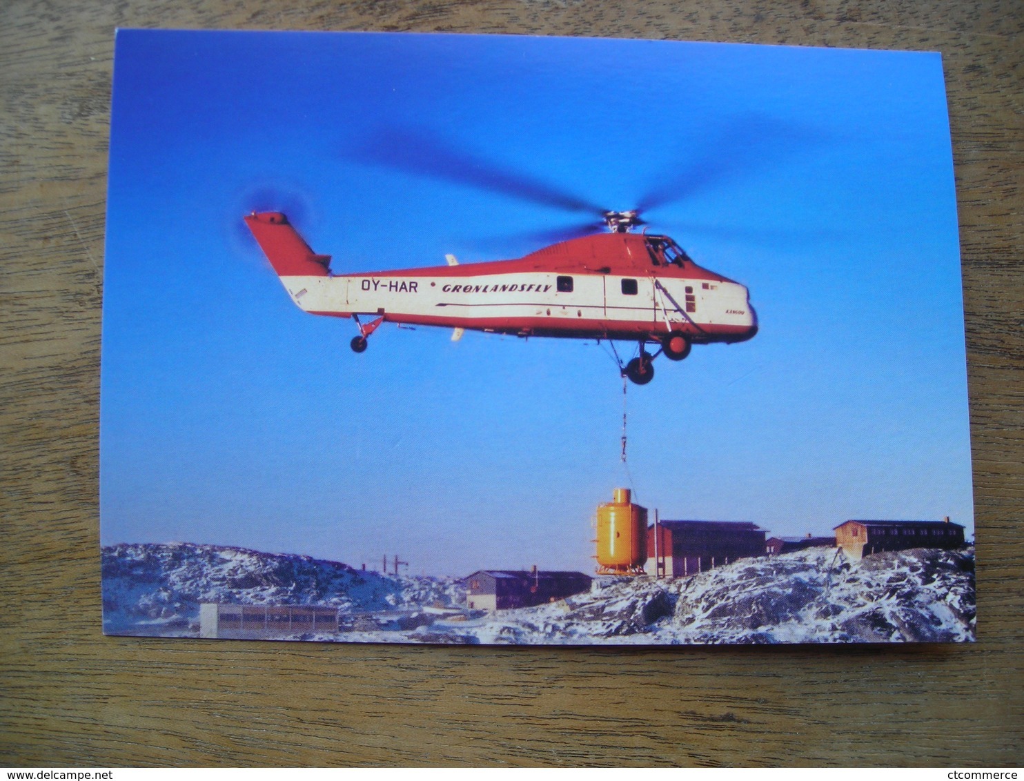 Répresentation Du Timbre, Sikorsky SS8ET Hélicoptère - Groenland