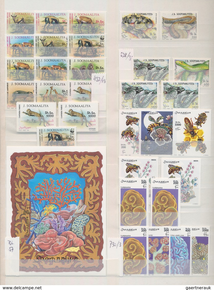 Thematik: Tiere, Fauna / Animals, Fauna: 1960/2000 (ca.), Mainly Modern Issues, Comprehensive MNH Ac - Andere & Zonder Classificatie