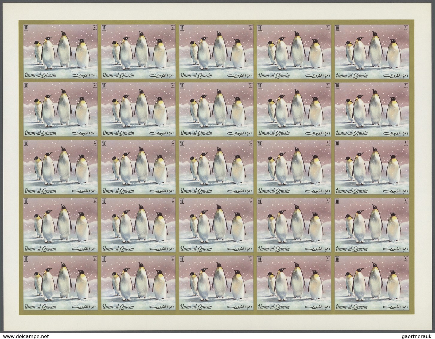 Thematik: Tiere, Fauna / animals, fauna: 1970/2005, MNH accumulation: Yemen 12b. Cats imperforate 29