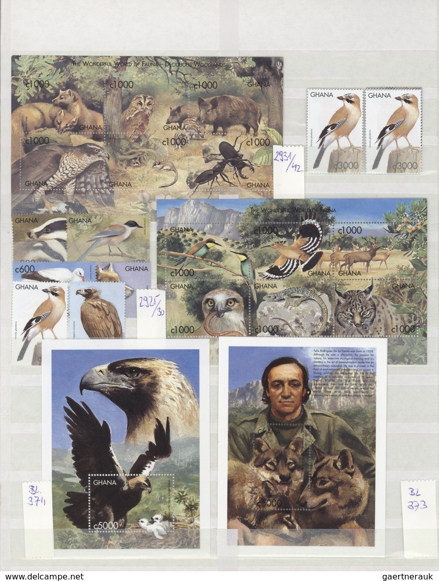 Thematik: Tiere, Fauna / Animals, Fauna: 1980/2000 (ca.), Mainly Modern Issues, Comprehensive MNH Ac - Otros & Sin Clasificación