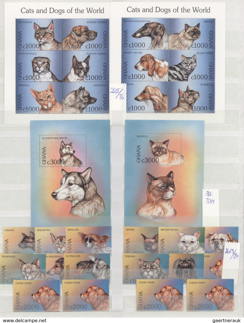 Thematik: Tiere, Fauna / Animals, Fauna: 1980/2000 (ca.), Mainly Modern Issues, Comprehensive MNH Ac - Autres & Non Classés