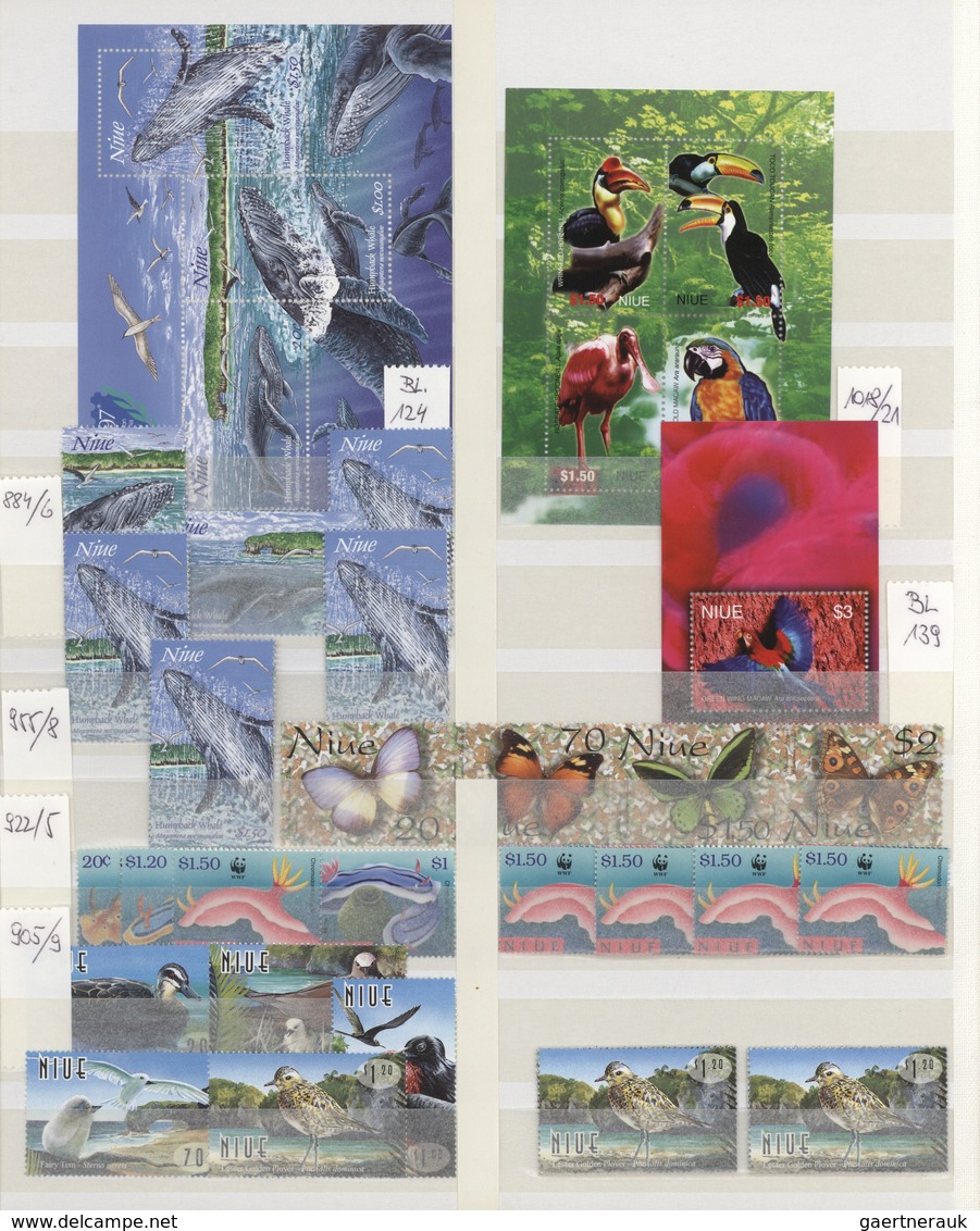 Thematik: Tiere, Fauna / Animals, Fauna: 1980/2000 (ca.), Mainly Modern Issues, Comprehensive MNH Ac - Altri & Non Classificati