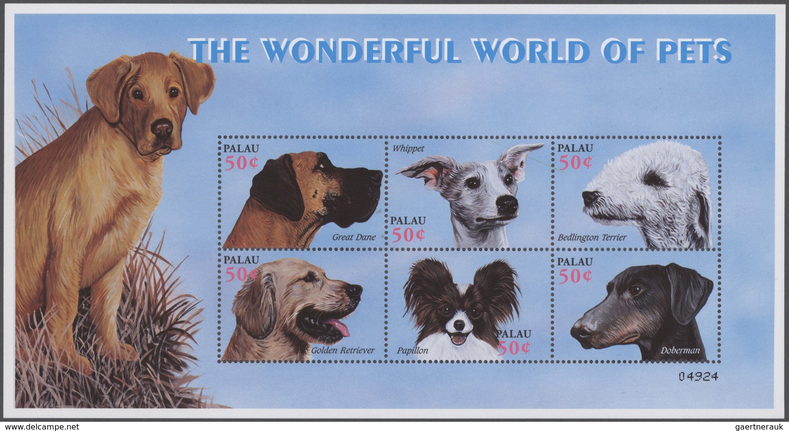 Thematik: Tiere-Hunde / Animals-dogs: 2003/2007 (ca.), DOGS (which Is Apparently The Main Value) Plu - Honden