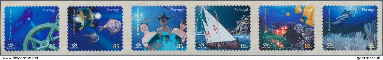 Thematik: Tiere-Meerestiere / Animals-sea Animals: 1998, Portugal: EXPO '98/ Oceans, Complete Set Of - Vie Marine