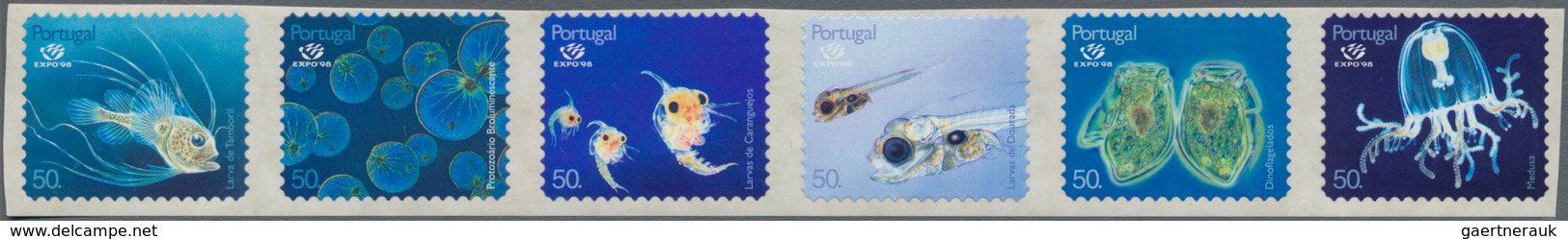 Thematik: Tiere-Meerestiere / Animals-sea Animals: 1998, Portugal: EXPO '98/ Oceans, Complete Set Of - Mundo Aquatico