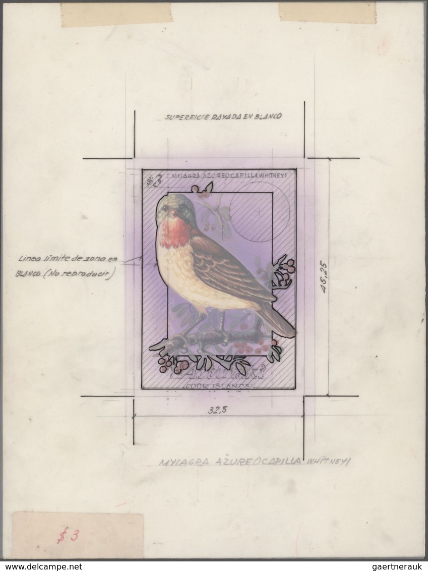 Thematik: Tiere-Vögel / Animals-birds: 1960's-80's Ca.: Hundreds Of Progressive Proofs Of Various "B - Andere & Zonder Classificatie