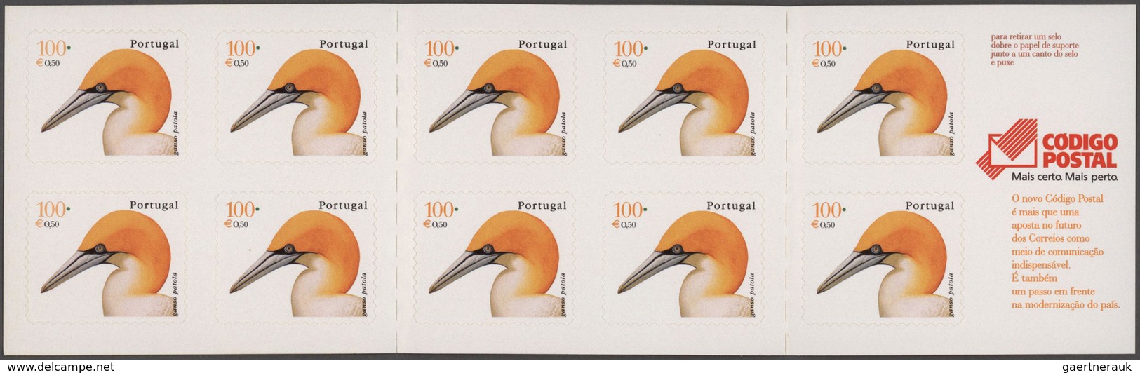 Thematik: Tiere-Vögel / Animals-birds: 2000, Portugal, Investment Lot With The Birds Definitives Mi. - Autres & Non Classés