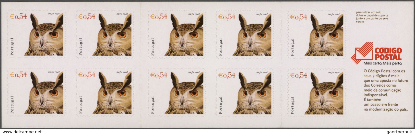 Thematik: Tiere-Vögel / Animals-birds: 2002, Portugal, Investment Lot With Complete Sets Of The Bird - Other & Unclassified