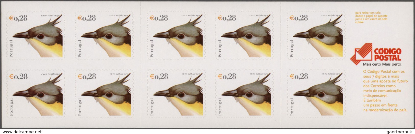 Thematik: Tiere-Vögel / Animals-birds: 2002, Portugal, Investment Lot With Complete Sets Of The Bird - Other & Unclassified