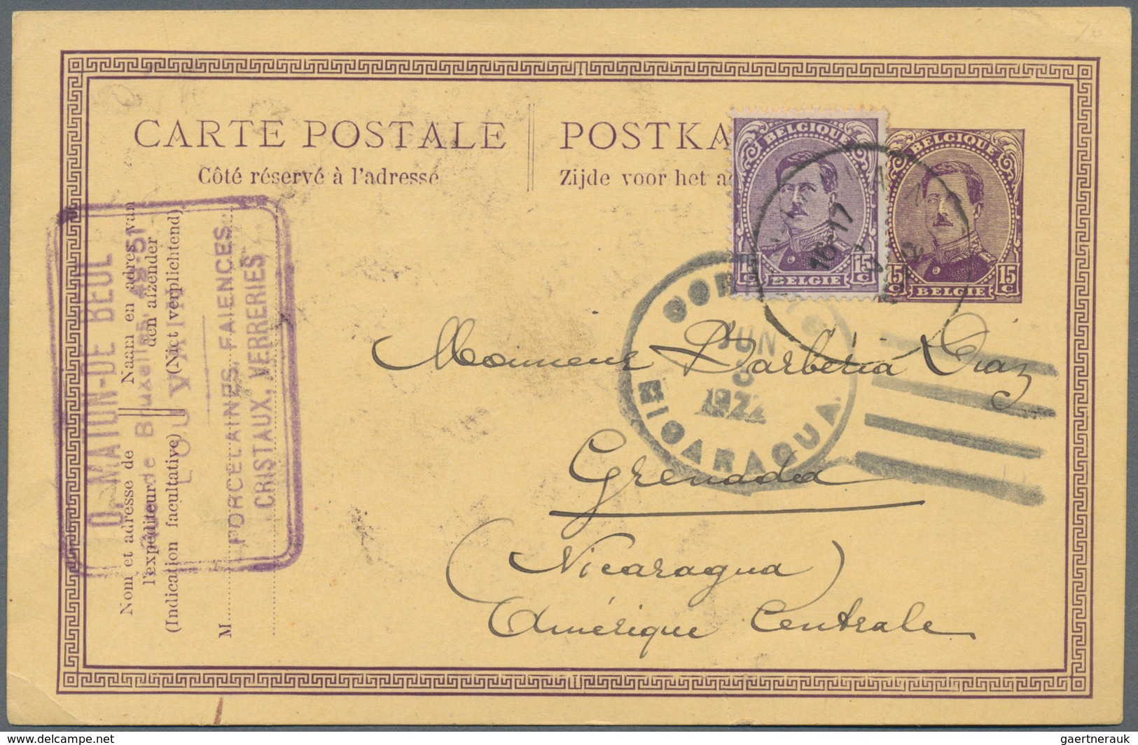Belgien: 1871/2000 Accumulation Of Ca. 670 Covers And Unused And Used Postal Stationeries, Postal St - Collections