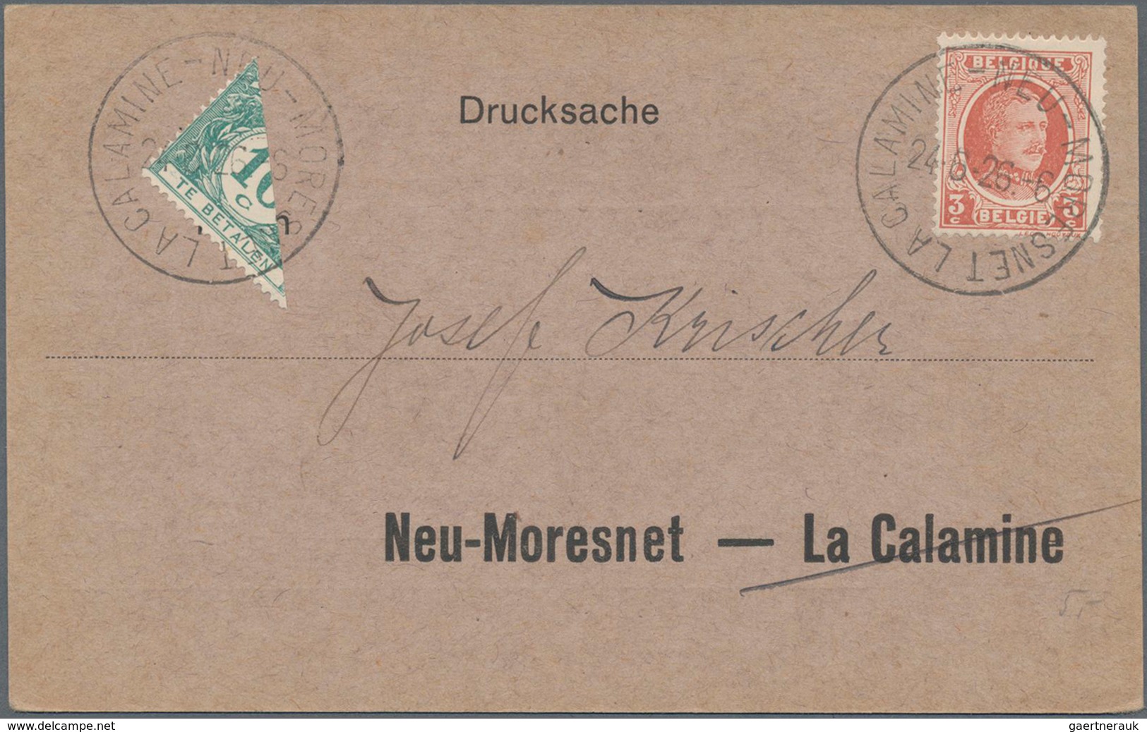 Belgien: 1905/90 (ca.), Approx. 480 Pieces Of Postal Stationeries And Covers Etc., Including Two Inv - Collections