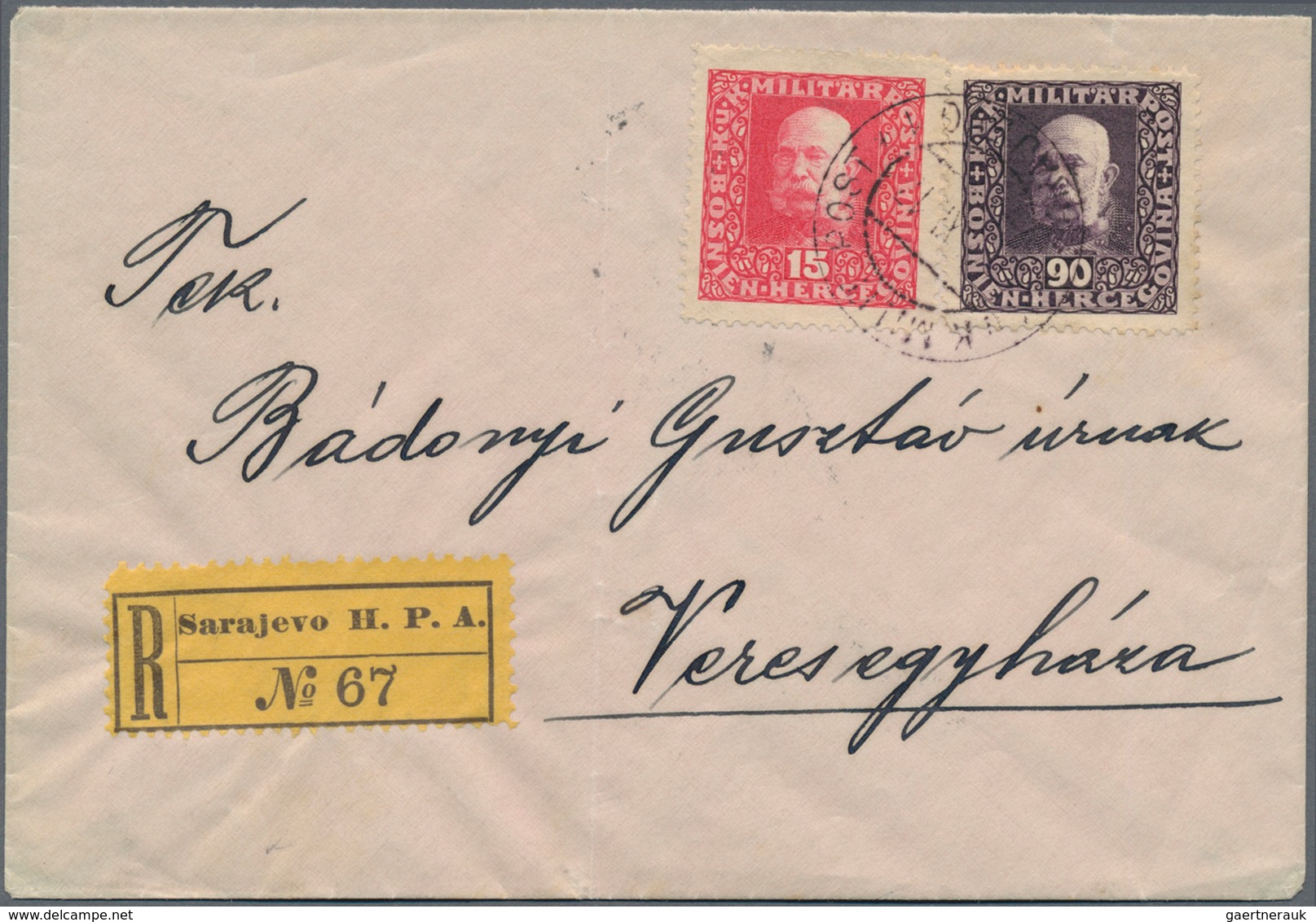 Bosnien Und Herzegowina (Österreich 1879/1918): 1840/1918 (ca.), Assortment Of Apprx. 65 Covers, Car - Bosnia Herzegovina