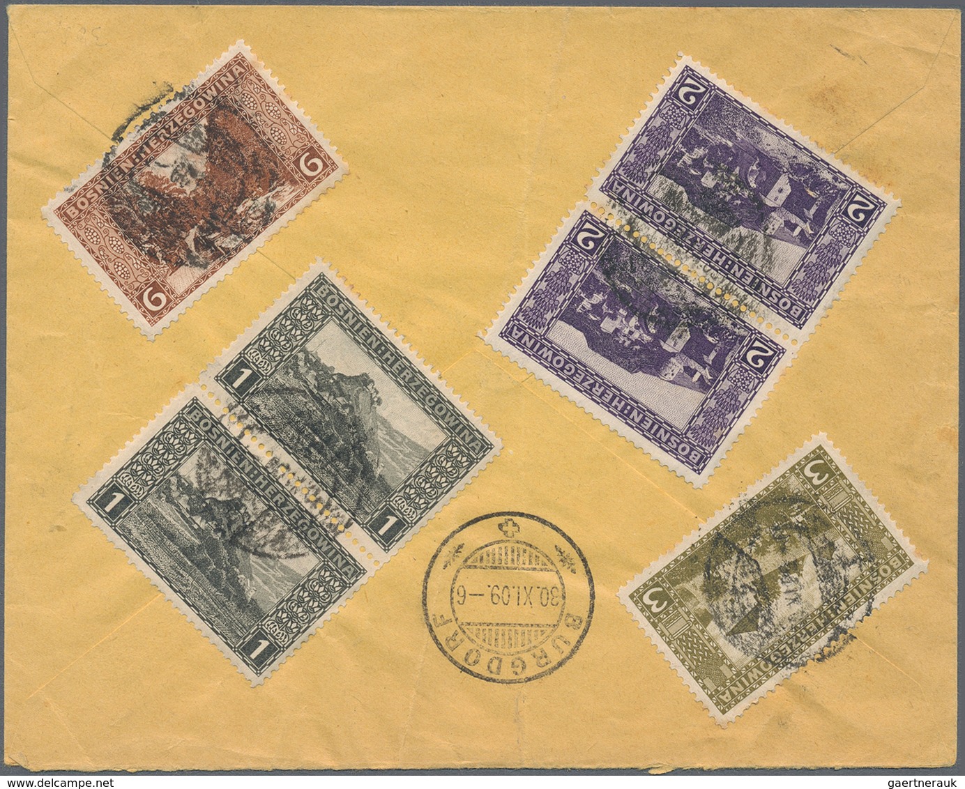Bosnien Und Herzegowina (Österreich 1879/1918): 1882/1918, Holding Of Apprx. 230 Cover, Cards, Ppc, - Bosnië En Herzegovina