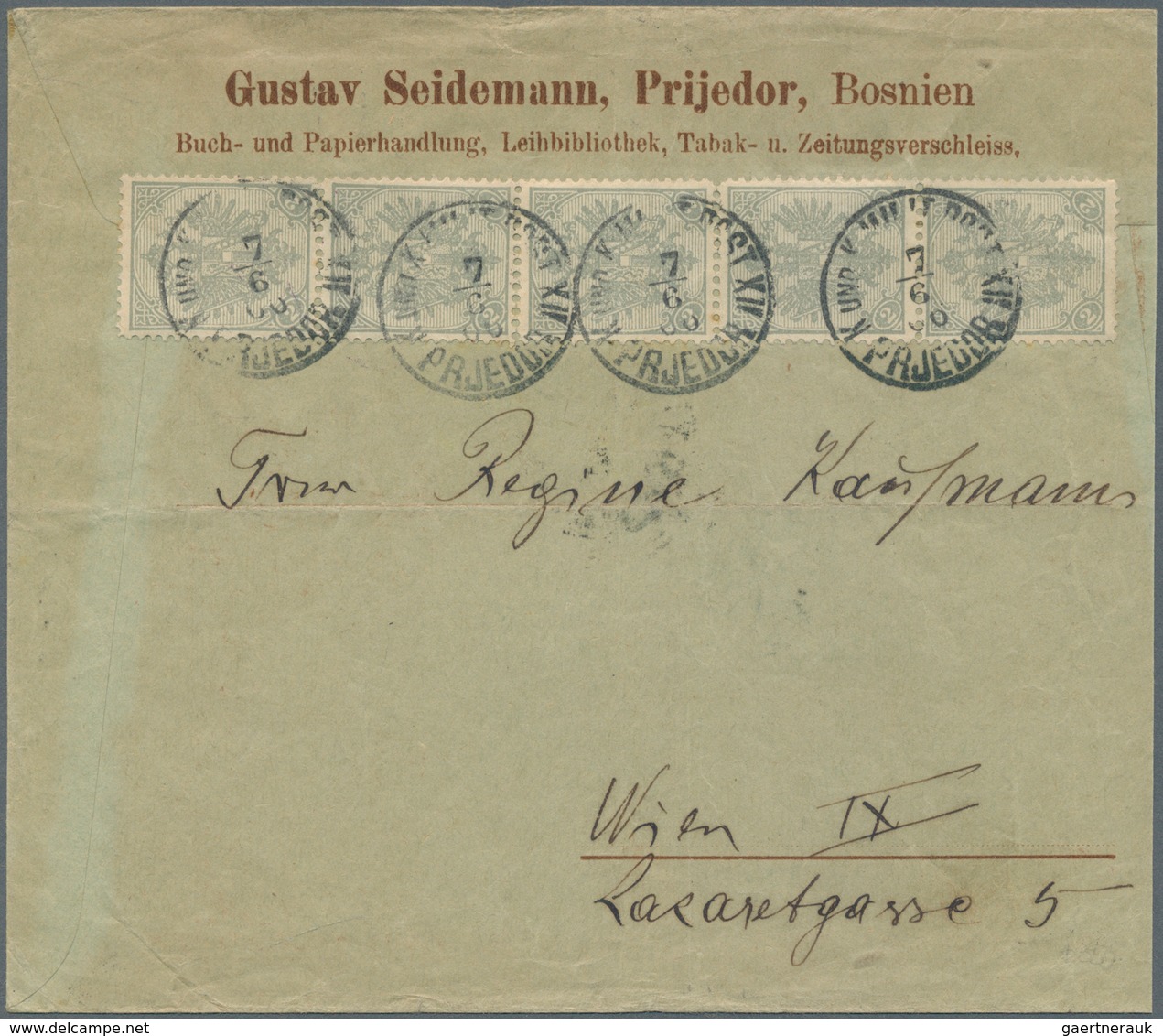 Bosnien Und Herzegowina: 1874/1918 (approx). Great Holding Of Only Better Single Pieces, Incl. Parce - Bosnia And Herzegovina