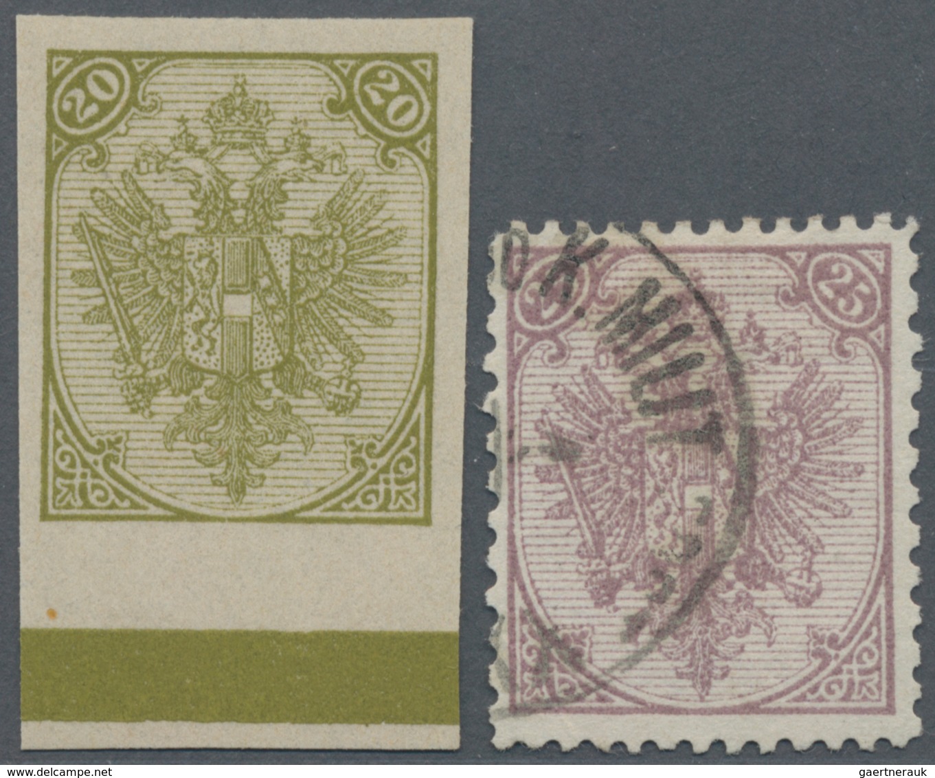Bosnien Und Herzegowina: 1879/1899, Definitives "Double Eagle", Specialised Assortment Of 115 Stamps - Bosnië En Herzegovina