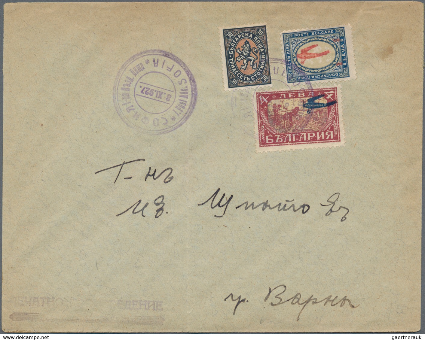 Bulgarien: 1901/1931, Assortment Of 20 Covers/cards, Comprising Interesting Frankings, Nice Combinat - Ongebruikt