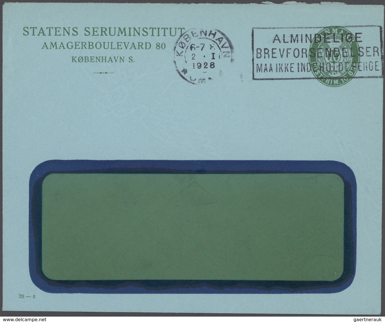 Dänemark: 1871/1995 Ca. 350 Unused/CTO-used/used Postal Stationery (cards, Card Letters, Aerograms, - Oblitérés