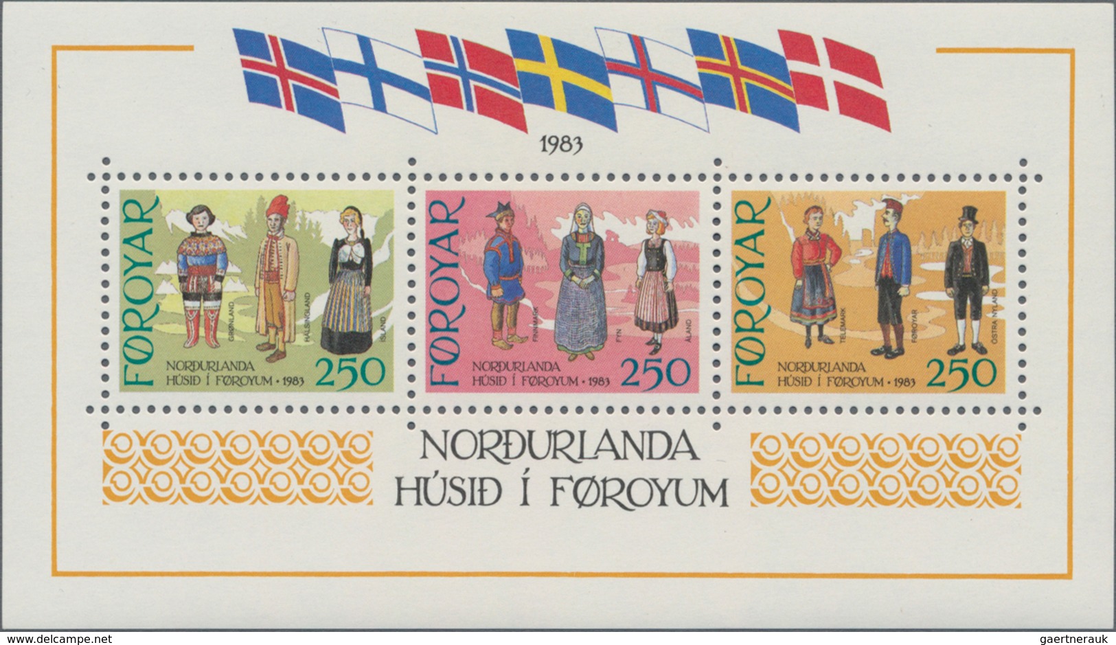 Dänemark - Färöer: 1976/1996 (ca.), Comprehensive Stock With Issues Of These Years, Comprising Many - Féroé (Iles)