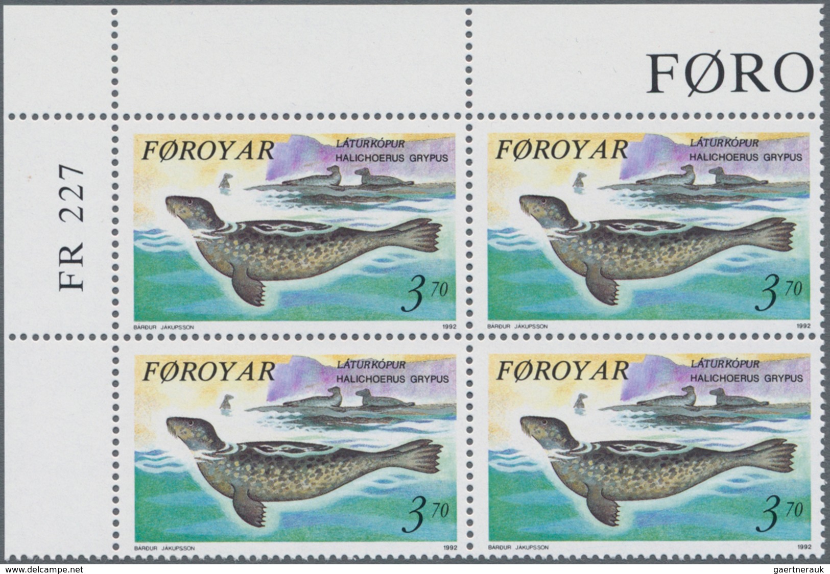 Dänemark - Färöer: 1976/1996 (ca.), Comprehensive Stock With Issues Of These Years, Comprising Many - Faeroër