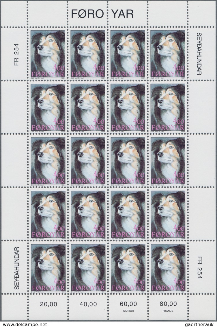 Dänemark - Färöer: 1976/1996 (ca.), Comprehensive Stock With Issues Of These Years, Comprising Many - Féroé (Iles)