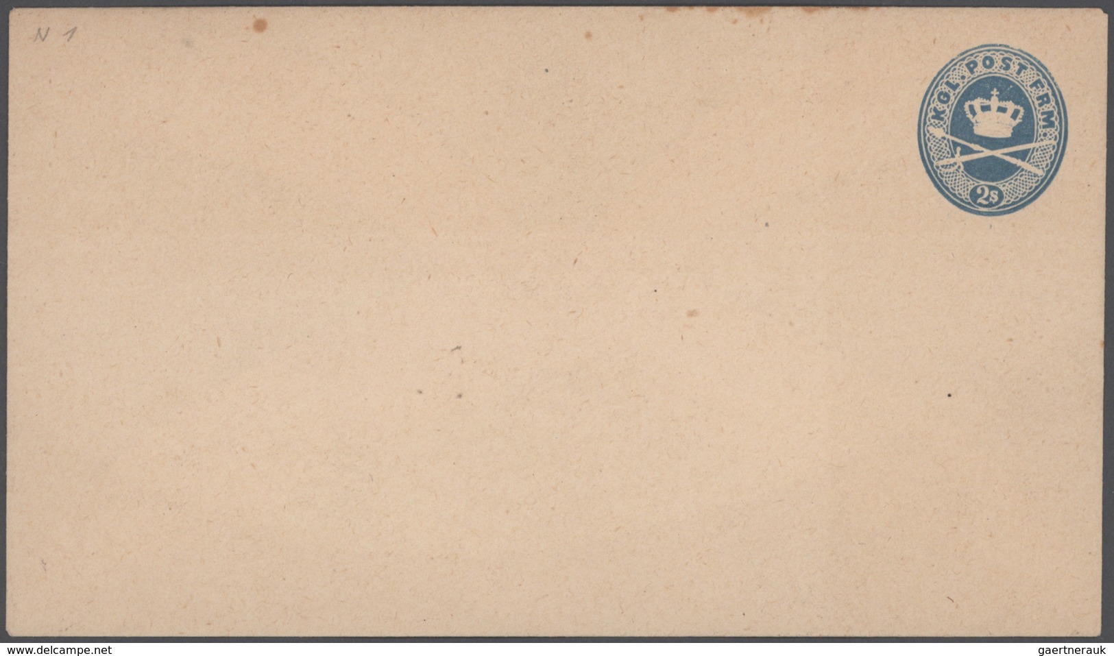 Dänemark - Ganzsachen: 1864/1935 Collection Of More Than 650 Postal Stationery Items In A Big Old Al - Ganzsachen