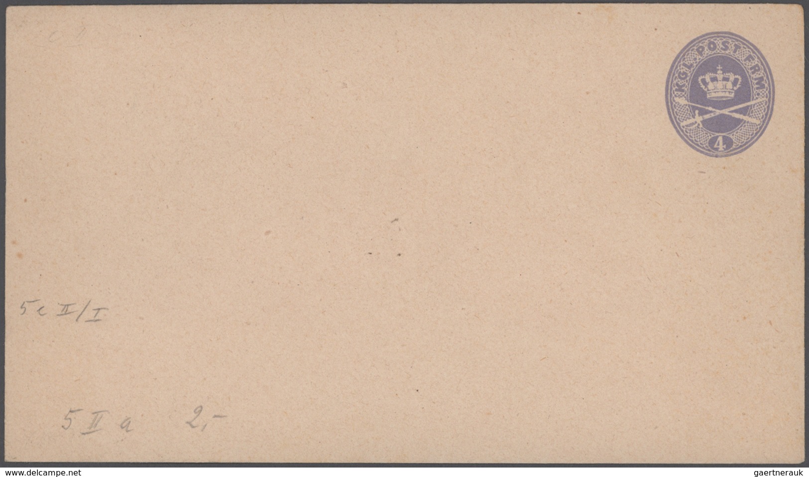 Dänemark - Ganzsachen: 1864/1935 Collection Of More Than 650 Postal Stationery Items In A Big Old Al - Entiers Postaux